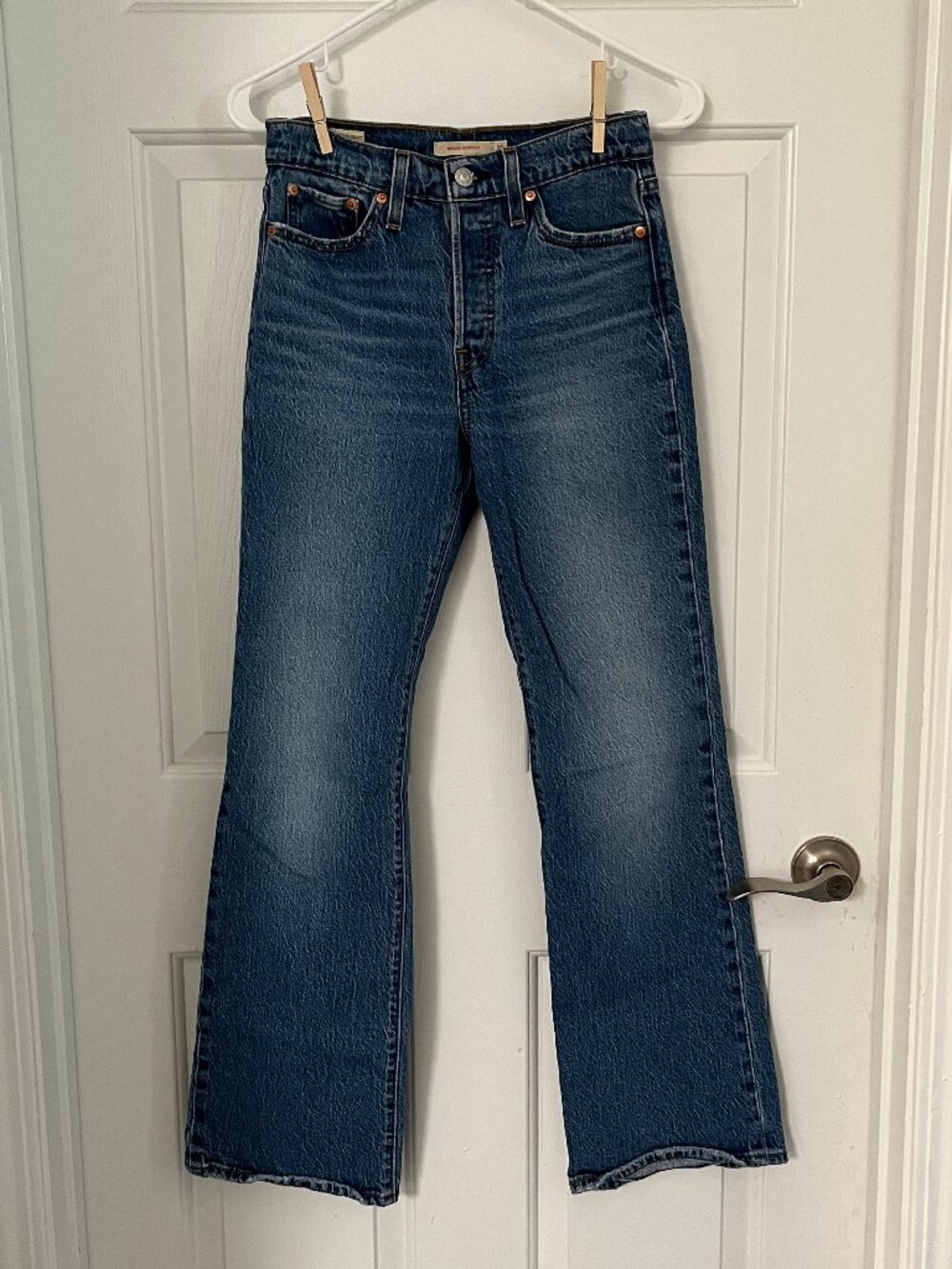 Levi's Wedgie Bootcut Jeans (Size 25)